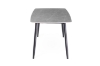 Picture of SAROTO 51" Sintered Stone Top 5PC Dining Set (Matte Grey Table + 4 Creamy White Chairs)