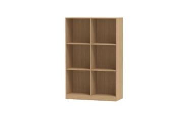 Picture of MOOK 47.5"x31.5" Bookshelf (Light Oak)