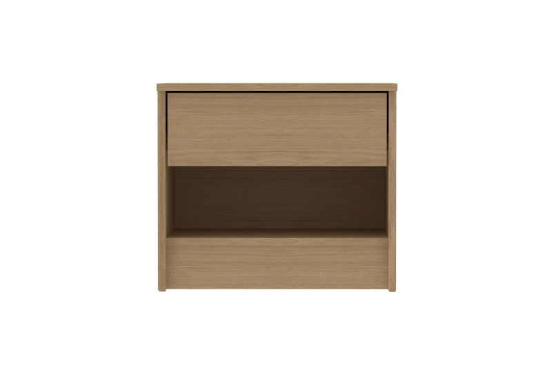 Picture of MOOK 1-Drawer Bedside Table (Light Oak)