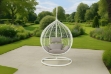 Picture of ALBURY Rattan Outdoor Hanging Egg Chair (White) 