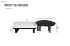 Picture of ZAVIER Nesting Coffee Table