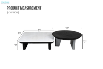 Picture of ZAVIER Nesting Coffee Table