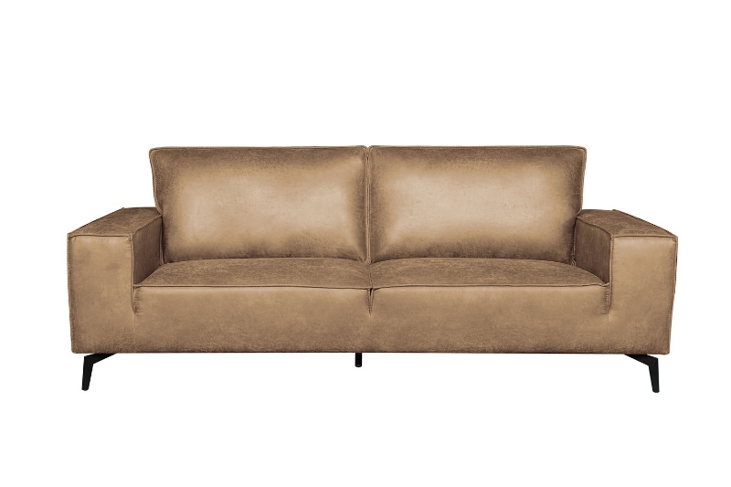 Picture of EASTWOOD Air Leather Sofa Range (Brown) - 3 Seater (Sofa)