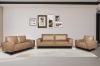 Picture of EASTWOOD Air Leather Sofa Range (Brown) - Armchair+Loveseat+Sofa Set