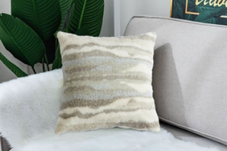 Picture of Textured Plush Color Cushion with Inner (19.5"x19.5")
