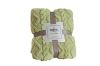 Picture of Soft Jacquard Pattern Blanket Multiple Colours (78.5"x59") - Green