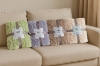 Picture of Soft Jacquard Pattern Blanket Multiple Colours (78.5"x59") - Beige