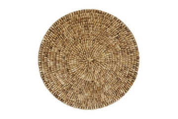 Picture of 650-001 D35.5" Round Teak Wood Twig Wall Art
