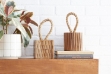 Picture of 650-023 Teak Root Door Stopper Sculpture - Set of 2 (4.5"x4.5")