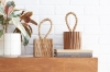 Picture of 650-023 Teak Root Door Stopper - Set of 2