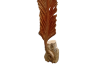Picture of 650-008 Leaf-Shaped Teak Root Carving Sculpture