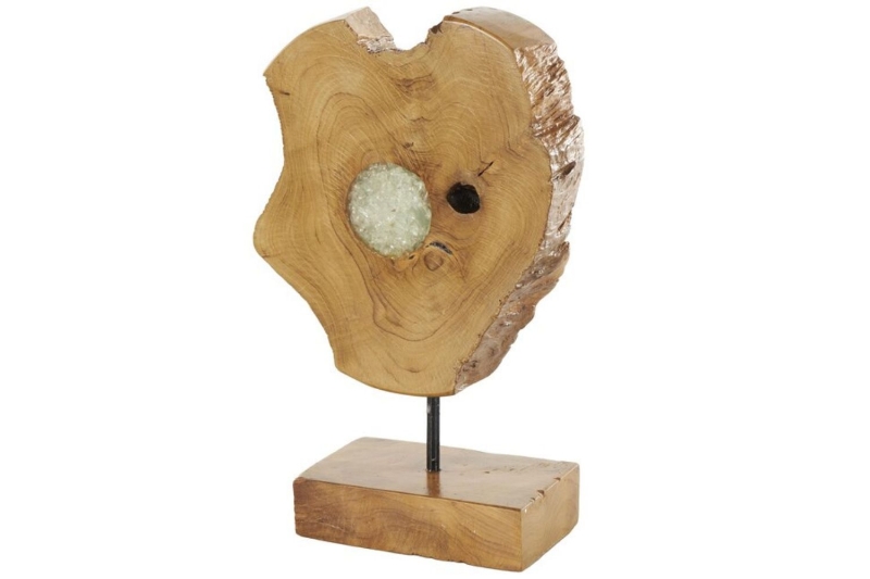 Picture of 650-021 Teak Root Abstract Decorative Sculpture (9"x14")