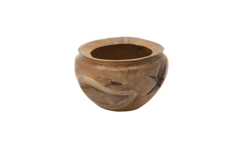 Picture of 650-016 Dia 13" Teak Wood Handmade Decorative Bowl 