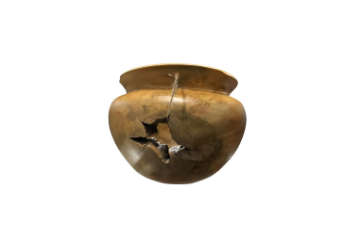 Picture of 650-016 Dia 13" Teak Wood Handmade Decorative Bowl 