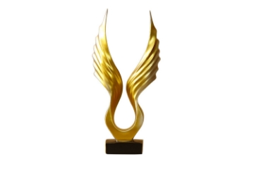 Picture of 374-004 Angel Wings/Spread Eagle Wing Statue Resin Crafts Home Decor (4.5"x16.5")