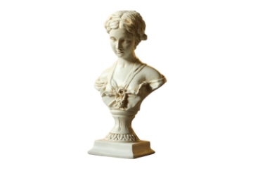 Picture of 374-005 Greece Goddess Bust Statue Classical Character Sculpture Resin Craftwork (5"x9")