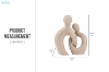 Picture of Sandstone Style Hugging Couple Figurine