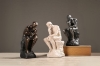 Picture of Famous Thinking Man Resin Sculpture for Home and Office Decor (4.5"x10")