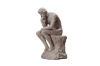 Picture of Famous Thinking Man Resin Sculpture for Home and Office Decor (4.5"x10")