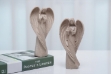 Picture of Guardian Angel A/B Sandstone-Look Figurine