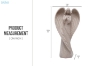 Picture of Guardian Angel A/B Sandstone-Look Figurine