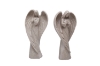 Picture of Guardian Angel A/B Sandstone-Look Figurine