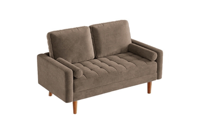Picture of HAROLD 2-Seater Loveseat (Brown)
