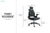 Picture of SC-7901 Height Adjustable Ergonomic Office Chair (Black)