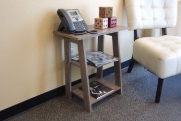 Picture of ARROYO 3-Tier Side Table with Shelves