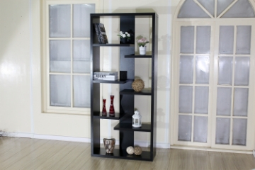 Picture of NICBEX 71"x31.5" Multi-Tier Bookshelf