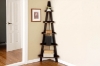 Picture of SOLANUS PYRAMID 5-Tier Corner Bookshelf (Red Cocoa)