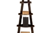 Picture of SOLANUS PYRAMID 5-Tier Corner Bookshelf (Red Cocoa)