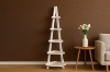 Picture of SOLANUS PYRAMID 5-Tier Corner Bookshelf (Off-White)