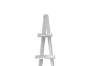 Picture of SOLANUS PYRAMID 5-Tier Corner Bookshelf (Off-White)