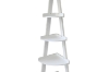 Picture of SOLANUS PYRAMID 5-Tier Corner Bookshelf (Off-White)