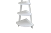 Picture of SOLANUS PYRAMID 5-Tier Corner Bookshelf (Off-White)