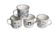 Picture of 323-026 Various Pattern Ceramic Coffee Mug (360ml)