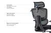 Picture of CODEX Height Adjustable Mesh Office Chair 