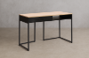 Picture of MASS 120 1-Drawer Office Desk (Oak & Black)