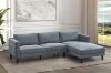 Picture of FINCH Sectional Sofa with Ottoman (Grey)