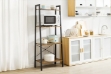 Picture of DRACELO 58.5"x23.5" 4-Tier Shelf