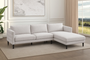 Picture of FINCH Sectional Sofa with Ottoman (Beige)