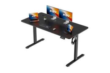Picture of NEXUS 55" Electric Height Adjustable Standing Desk with LED Display (Black)