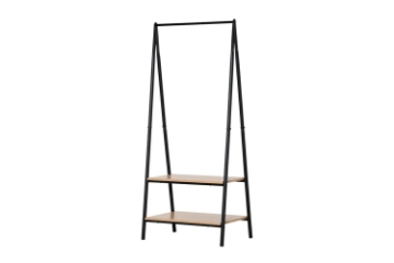 Picture of TRIPAR 59"x25" Coat Hanger with 2-Tier Shelves