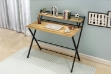 Picture of REIDUN 39.5" Dual-Tier Office Desk with Foldable Top shelf