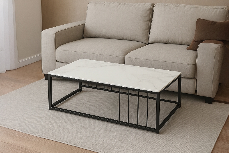 Picture of KEESLEY 47" Sintered Stone Top Coffee Table