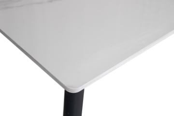 Picture of MIKASA 47" Sintered Stone Top Dining Table (Crisp-White) 