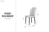 Picture of MIKASA Dining Chair (Light Grey)