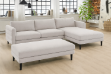 Picture of FINCH Sectional Sofa with Ottoman (Beige)
