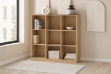 Picture of MOOK 47.5"x47" Bookshelf (Light Oak)